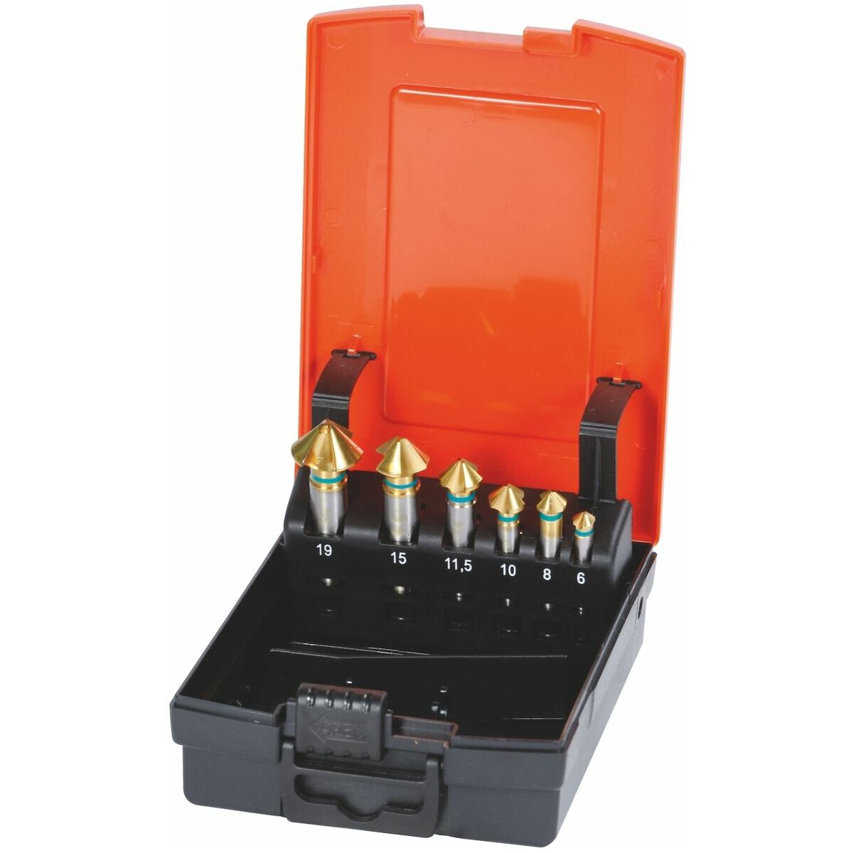 BỘ 6 MŨI VÁT MÉP 90 ĐỘ THÉP GIÓ PHỦ TIN HOLEX 150340 6 BỘ 6 MŨI VÁT MÉP 90 ĐỘ THÉP GIÓ PHỦ TIN HOLEX 150340 6
